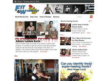 Tablet Screenshot of fitnworkout.com